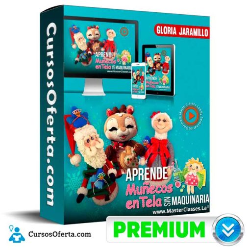 aprende munecos en tela sin maquinaria gloria jaramillo 652de7037a91a