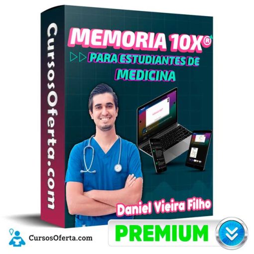 curso memoria 10x para estudiantes de medicina daniel vieira filho 652ddde556117