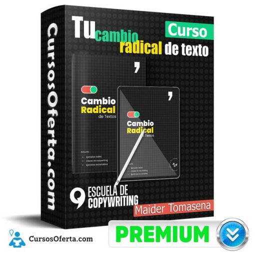 curso tu cambio radical de texto maider tomasena 652dde00ea45e
